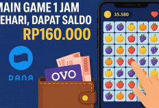 Main Game 1 Jam Sehari, Dapat Saldo DANA atu OVO Rp160.000 Tanpa Modal! Ini Triknya