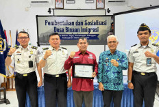 Imigrasi Tanjung Pandan Bentuk Desa Binaan Imigrasi di Mekar Jaya Belitung Timur