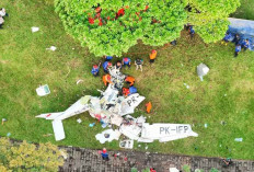 Sempat Hilang Kontak, Pesawat Latih Milik Indonesia Flying Club Jatuh di BSD Tangsel 