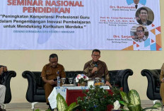 Peningkatan Kompetensi Profesional Guru, Guru Besar Upi Bandung Berikan Inspirasi di Beltim