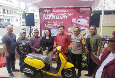 Kaget! Warga Lalang Jaya Raih Hadiah Utama Undian Babel Mart Manggar