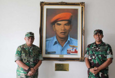 Pererat Silaturahmi, Kadisjarah TNI AD Kelahiran Belitung Kunjungi Lanud H.AS Hanandjoeddin