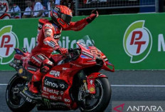 Marc Marquez Finish Pertama MotoGP Thailand 2025, Duel Sengit dengan Alex Marquez