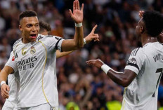 Real Madrid Kokoh Dipuncak Klasemen Usai Taklukkan Valencia 4-0, Mbappe Cetak Brace