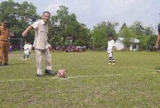 Anggota DPRD Beltim Subandri Dukung Pembinaan Sepakbola Anak di Kecamatan Gantung