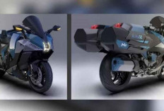  Kawasaki Pamerkan Sepeda Motor Hidrogen, Turunan Kawasaki Ninja H2 SX 