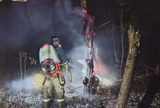 Kebakaran Lahan di Beltim Hanguskan 2,5 Hektare, Api Nyaris Masuk Permukiman