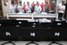 Polrestabes Surabaya Bongkar Sindikat Judi Slot dengan Omset Rp1 Miliar per Bulan