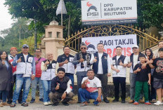 PSI Belitung Tebar Takjil dari Rumah Solidaritas, Wujudkan Politik Berbasis Kepedulian