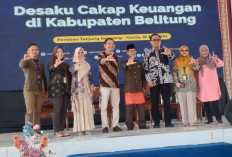 OJK Edukasi Program Desaku Cakap Keuangan di Belitung