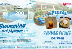 Promo Spesial Berenang Dafam Resort Belitung: Makan Enak dan Relaksasi Mulai Rp35.000!