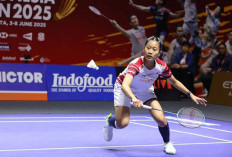 Putri KW Melaju ke Babak Kedua Indonesia Open 2025 Usai Lawannya Cedera