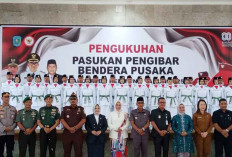 32 Anggota Paskibraka Belitung Dikukuhkan, Siap Kibarkan Merah Putih di HUT ke-80 RI