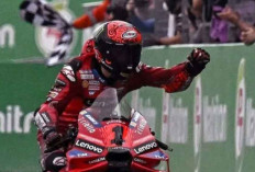 Bagnaia Puas Usai Kalahkan Jorge Martin di GP Malaysia