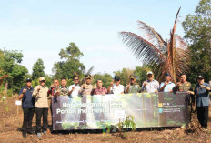 Kabupaten Belitung Tanam 196 Bibit dalam Peringatan HMPI 2025 di Desa Pegantungan