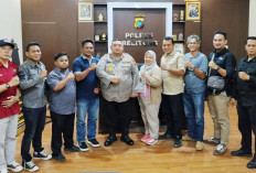 Cegah Korban Buaya Terulang, Polres Belitung Pasang Spanduk Peringatan di Titik Rawan