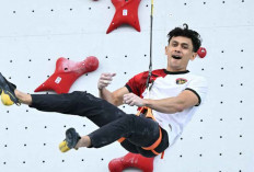 Veddriq Leonardo Raih Emas World Climbing Series Chamonix 2026