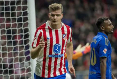 Atletico Madrid Raih Kemenangan Ketujuh Beruntun Usai Taklukkan Real Oviedo 2-0