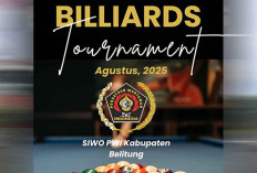 Turnamen Billiard SIWO PWI Belitung CUP II 2025 Segera Digelar