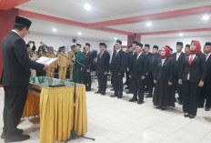 Bupati Beltim Lantik 49 Pejabat, Kamarudin Minta Segera Beradaptasi dan Tunjukkan Kinerja Nyata