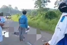 Motor Pelajar SMP Tabrakan dengan Truk, 1 Siswi Tewas di Tempat