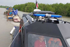 Satgas Halilintar Tertibkan Ponton Timah Ilegal di Sungai Pilang Belitung, Usai Tabrak Kabel Sutet PLN