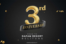 Anniversary ke-3 Dafam Resort Belitung, Tamu Bisa Menang Voucher Menginap Gratis Lewat Challenge Video