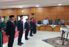 Pemkab Belitung Lantik Pejabat Administrator dan Pengawas, Simak Siapa Saja