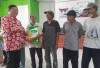 66 Nelayan Kelapa Kampit Terima Bantuan Musim Angin Kencang, Bupati Beltim: Wujud Janji Kampanye
