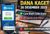 Cara Klaim Saldo Gratis DANA Kaget 26 Desember 2025, Jangan Tertipu Link Palsu